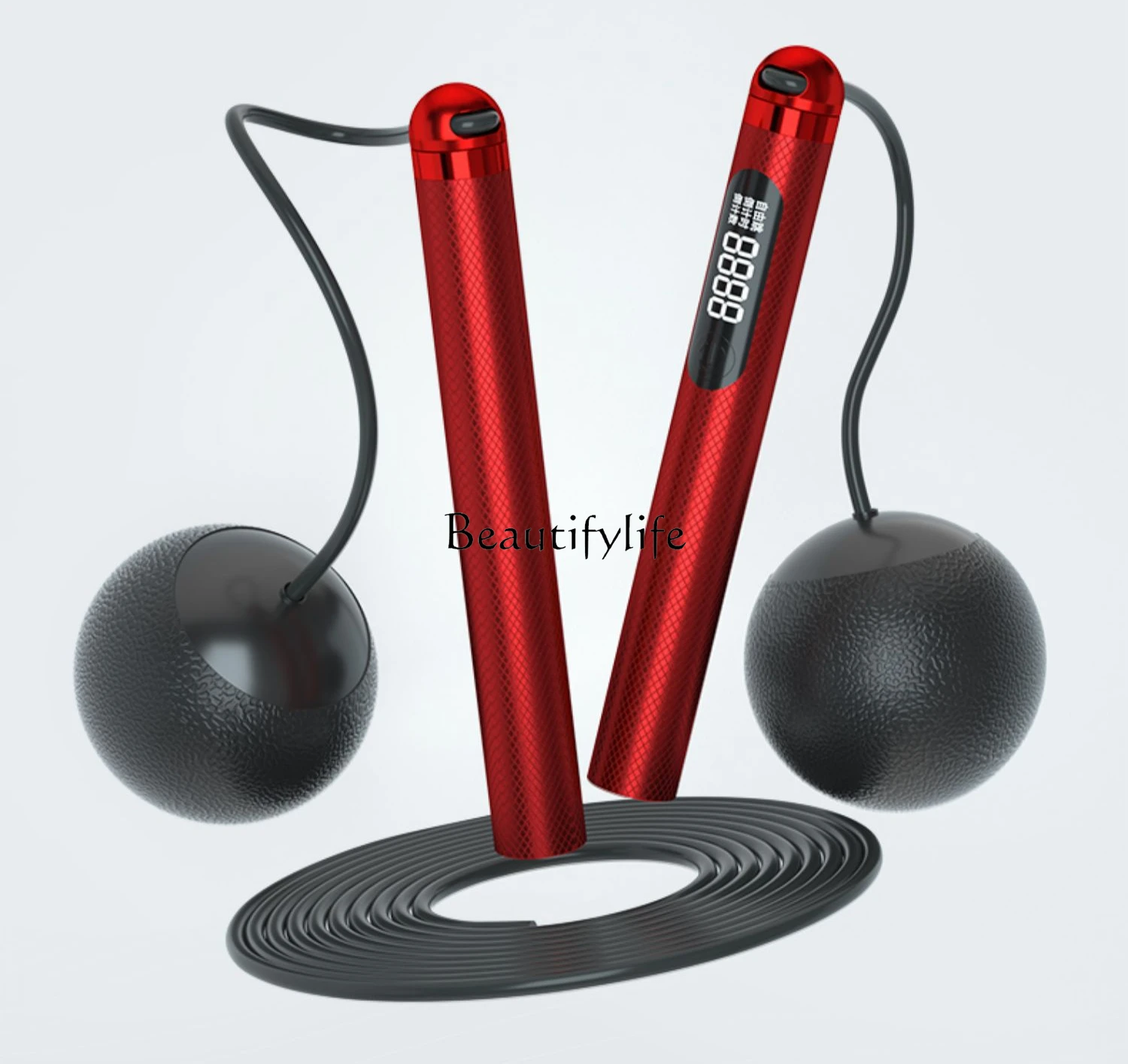 Corda Per Saltare Senza Fili Sport Fitness Ragazze Intelligenti Conteggio Dei Pesi Brucia Grassi Professionale