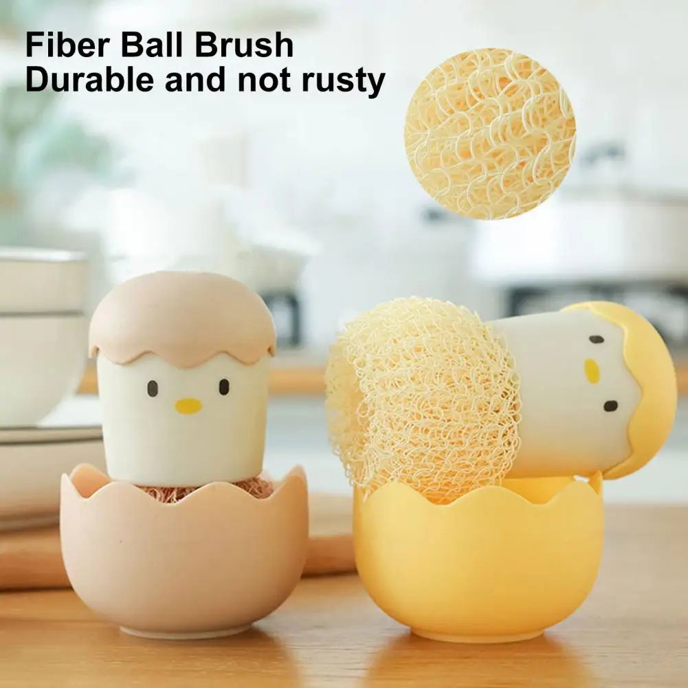 

Щетка для мытья посуды с милым дизайном, эффективная ткань, безопасная розетка для дома