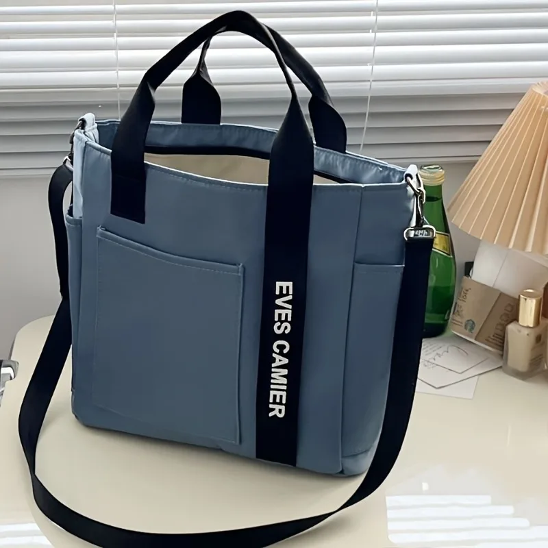 Borsa alla Moda con Manici Superiori, Tracolla Regolabile Staccabile, Borsa a Spalla di Grande Capacità, per Donne, Ideale per lo Shopping Quotidiano - immagine 6