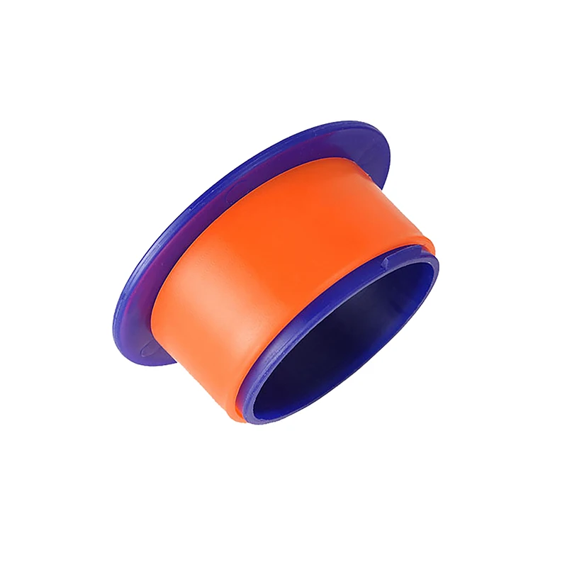 2 Pcs PP Stretch Film Handle Handheld Plastic Stretch Film Handle Hand Guard Anti-scratch Plastic Wrapper Winder Reusable plastic stretch film handle
