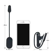 Rechargeable Clip On Blue Blocking Amber LED Light for Reading in Bed 1600K Eye Care Light for Strain-Free Healthy Eyes 2