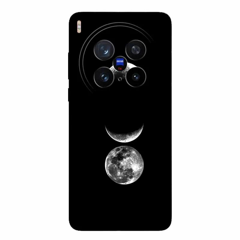 Sleek Black Silicone Protective Phone Case - Stylish Back Cover with Bumper Protection