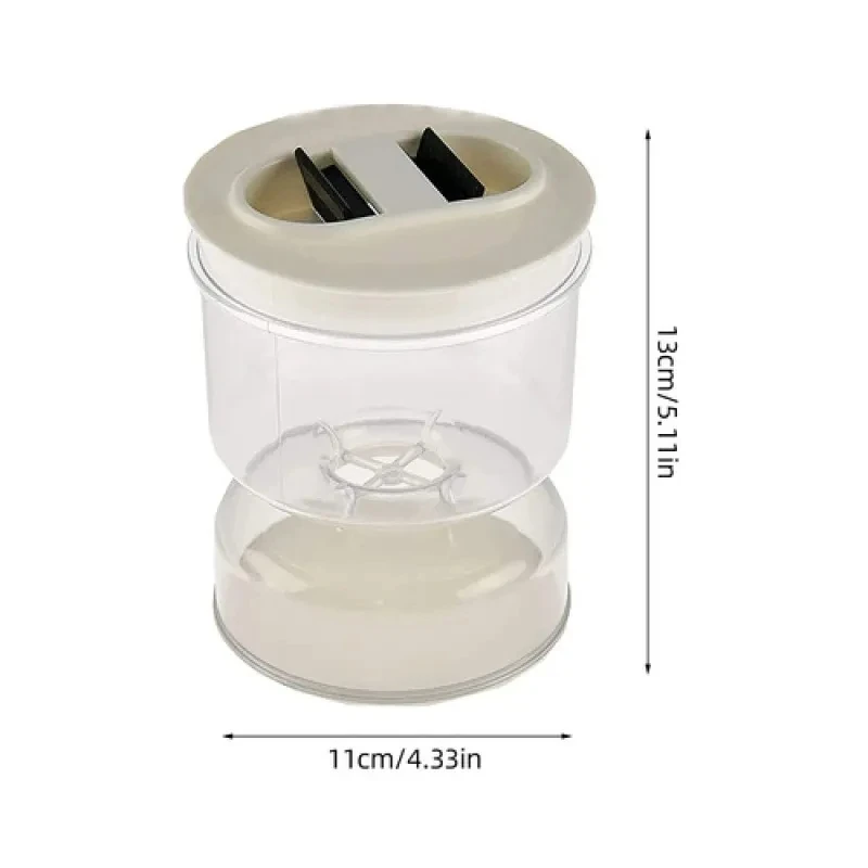 Pickles Jar Dry and Wet Dispenser Food Bottle Storage Kitchen Organizer Kimchi Jar Fermentation Kit Juice Separator Container 2