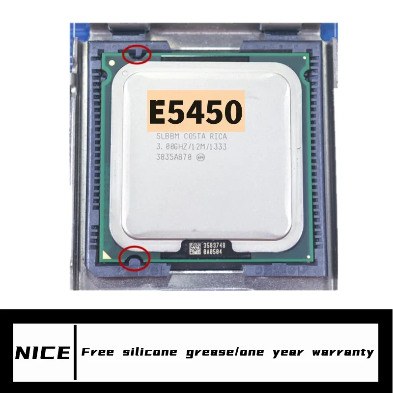 Xeon E5450 Processor 3.0GHz Works On lga 775 Motherboard