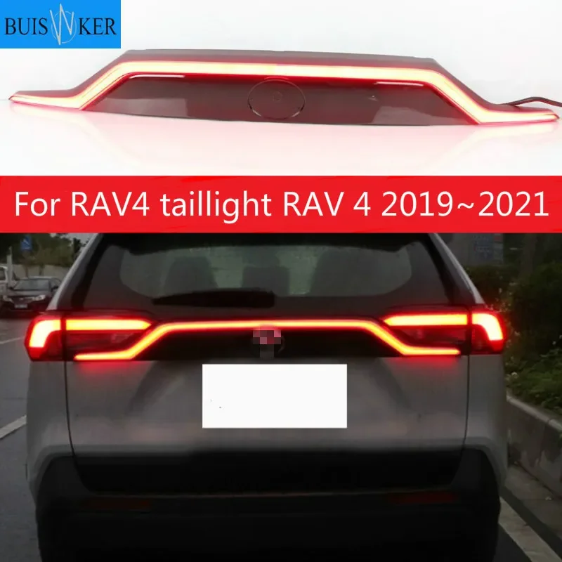 

Dynamic car bumper tail light for RAV4 taillight RAV 4 2019~2021 LED car accessories Taillamp RAV4 rear light fog