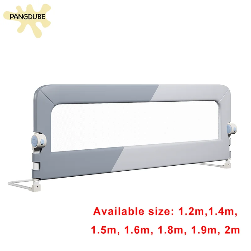 Baby Playpen Bed Rail Guard for Kid Bed Guardrail Screw-free Installation Barrier 1pc