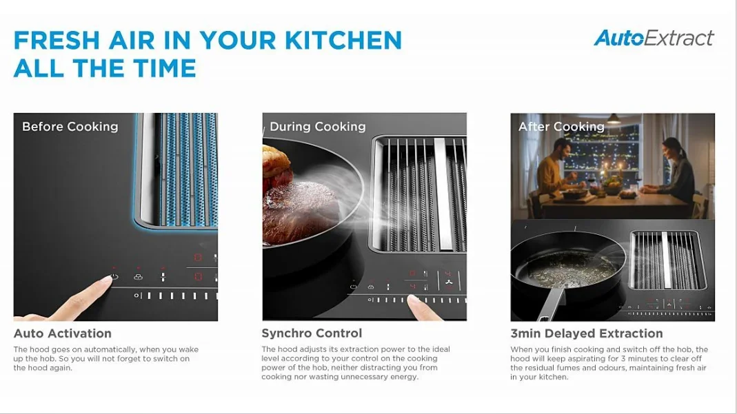 Description Picture 4 of itemGas StoveHome Appliances Induction Cooker With 2 Burners Induction Built In Oven Germany IGBT