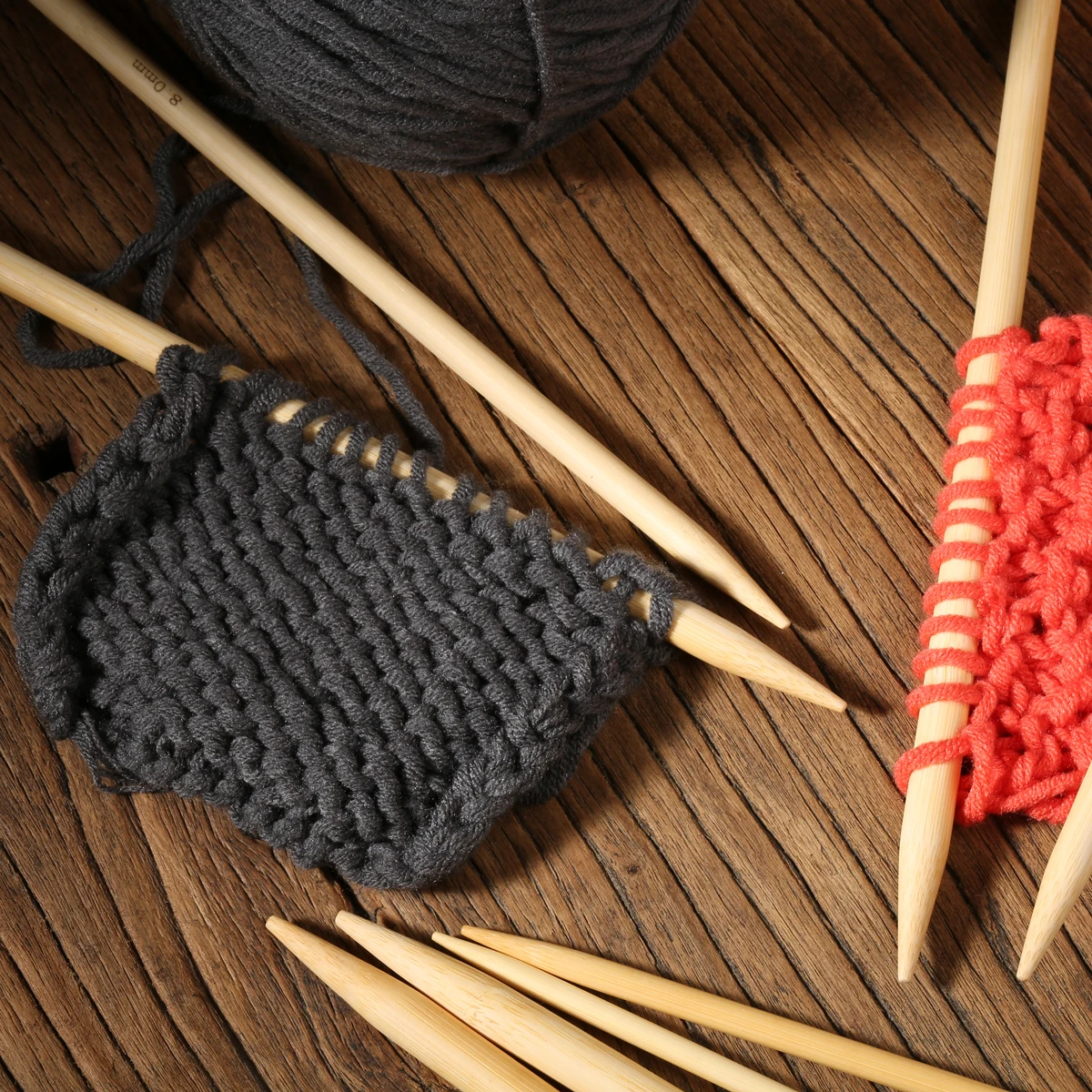 Bamboo Knitting Needles Set 3