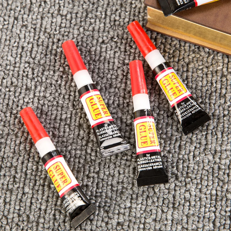 100pcs Liquid Super Glue Wood Rubber Metal Glass Cyanoacrylate Adhesive liquid glue super glue adhesive glue instant glue