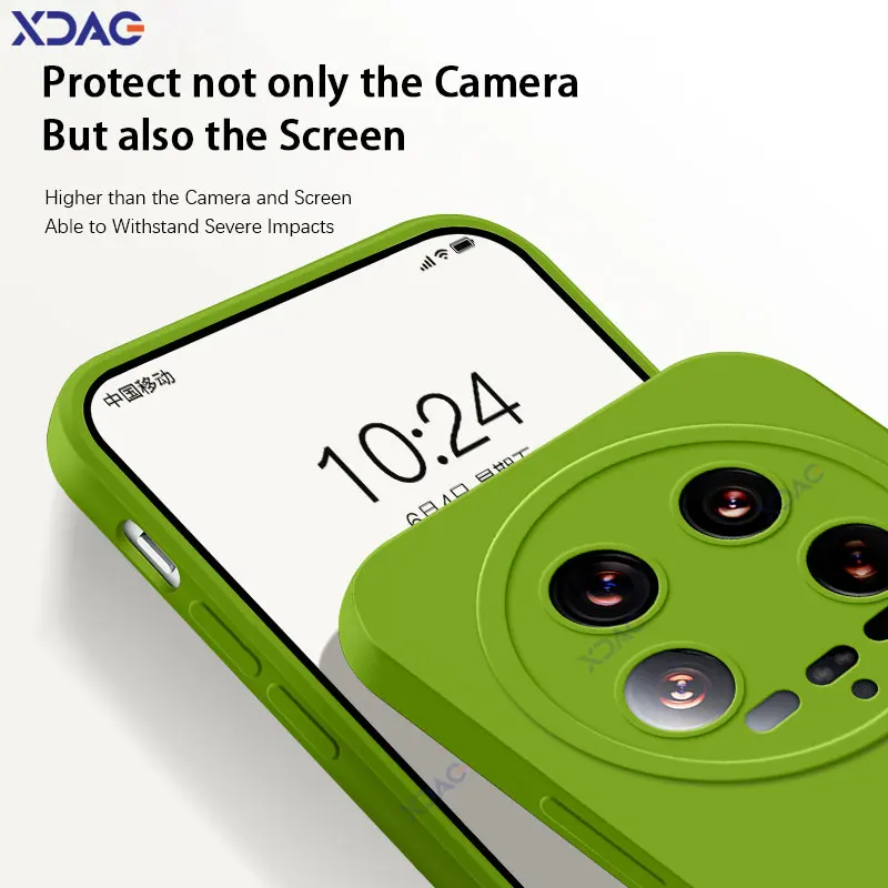 Enhanced Silicone Cover Case for Smartphones - Soft 360° Protection