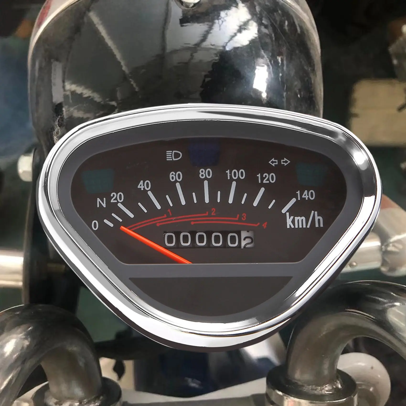 Motorcycle Meter O eter Gauge Backlight LCD Digital Indicator Instrument for Vintage Honda DAX 70 Jialing70