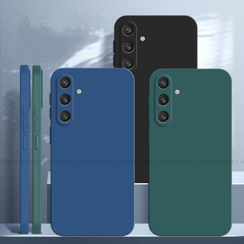 Shockproof Luxury TPU Liquid Silicone Phone Case - Enhanced Protection and Style