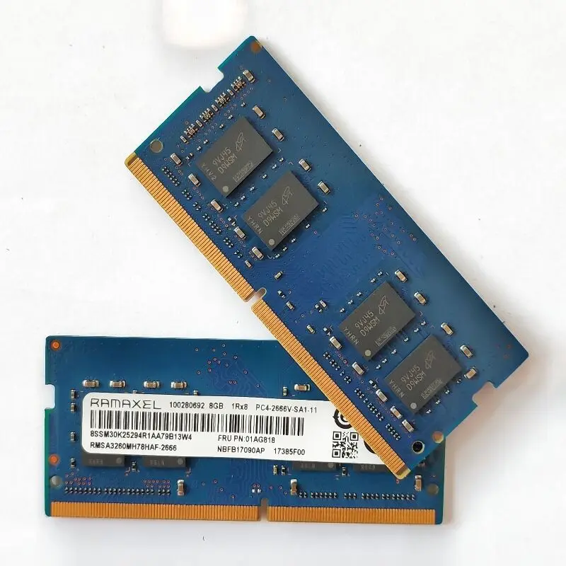 Ramaxel Ram Ddr4 8gb 2666mhz Memória do Portátil Ddr4 8gb 1rx8 Pc42666v-sa111 Notebook Memoria Sodimm 1.2v 260pin - Imagem 6
