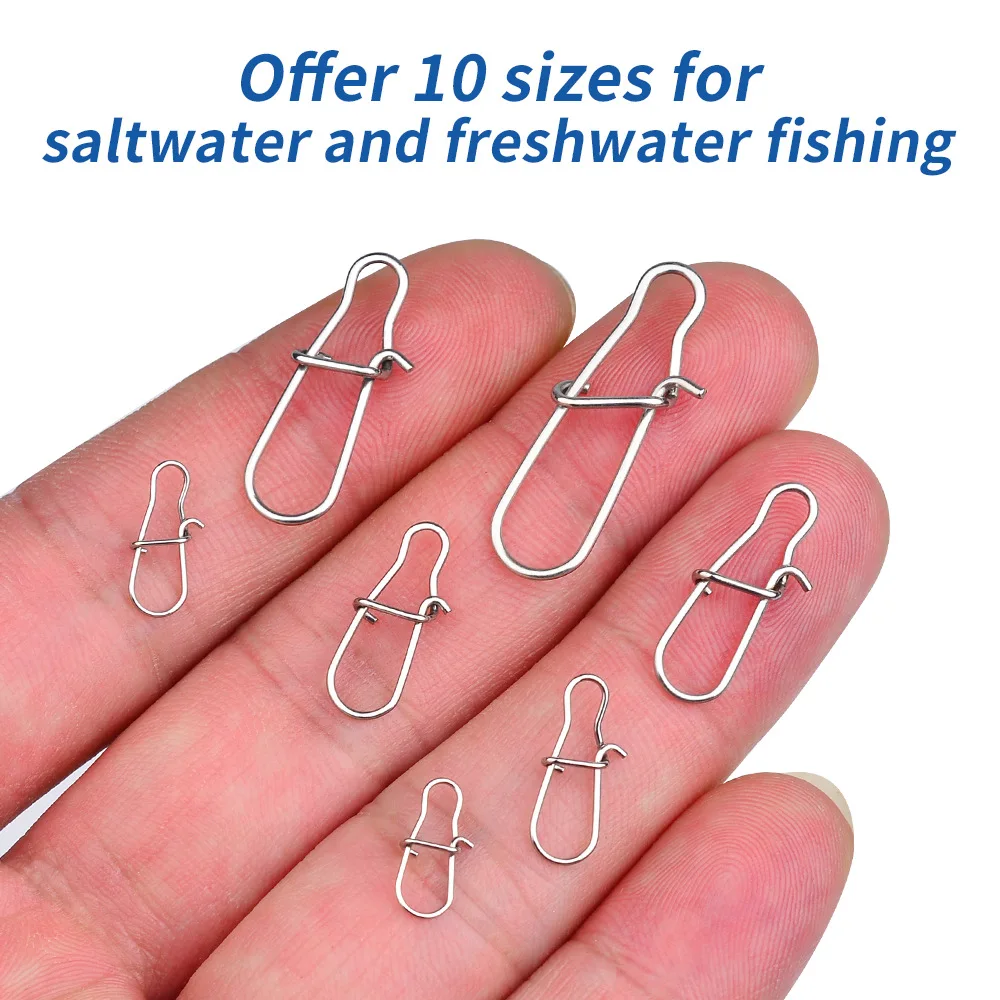 Fishing Hook Buckle Fishing Tool Accessories 100pcs