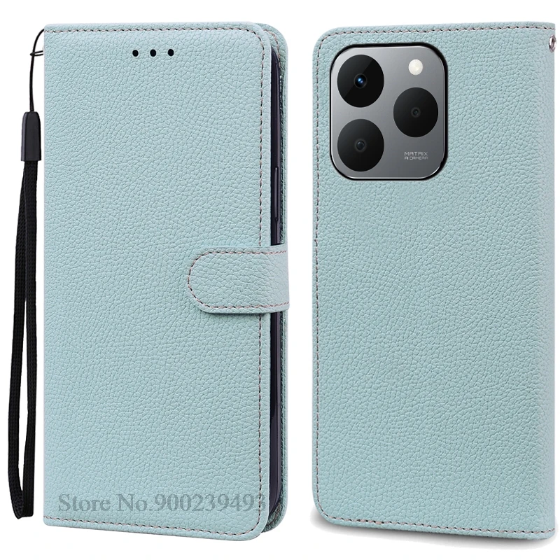 Luxurious Leather Flip Wallet Case - Protective Book Cover and Shell