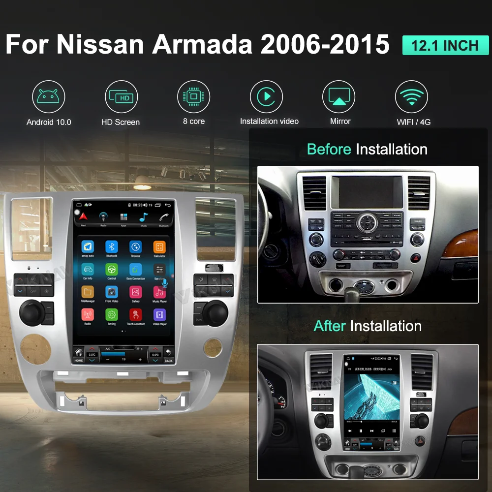 2DinCarRadioForNissanArmada20072015AndroidAutoStereoVerticalScreenCarMultimedia.png