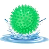 Pet Dog Toys Cat Puppy Sounding Toy Polka Squeaky Tooth Cleaning Ball TPR Training Pet Teeth Chewing Toy Thorn Balls Accessories 4