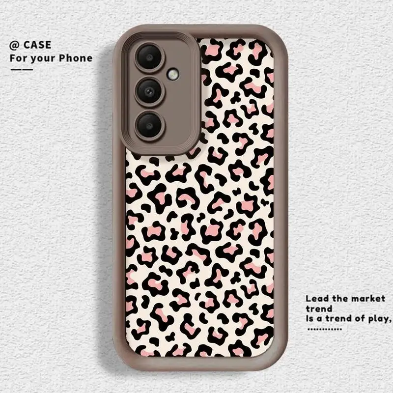 Creative Leopard Print Soft Phone Case Cover