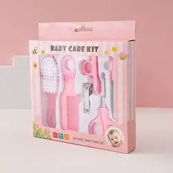Deluxe Baby Grooming Set: Essential Hair and Nail Care Kit (PINK)