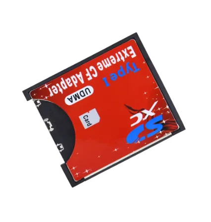SD To CF Card Adapter SD SDHC SDXC MMC To Standard Compact Flash Type I UDMA Memory Card Reader Converter for Camera