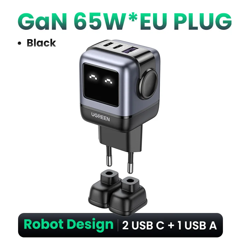 EU GaN 65W Black