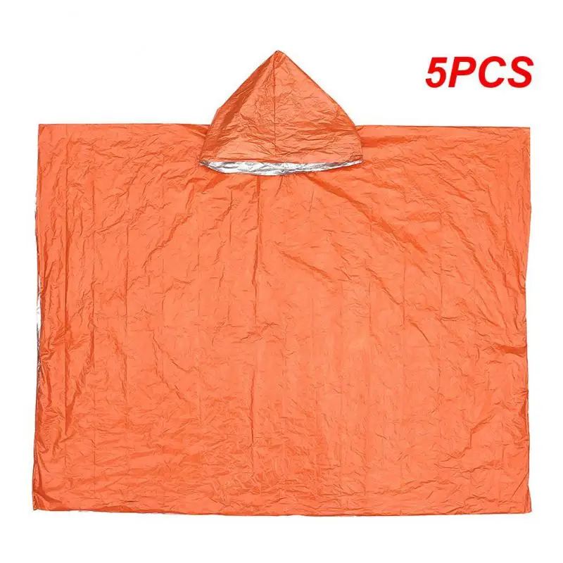 

5PCS Camouflage Tactical Waterproof Raincoat 3 IN 1 Multifunctional Outdoor Awning From The Rain Motorcycle Poncho Picnic