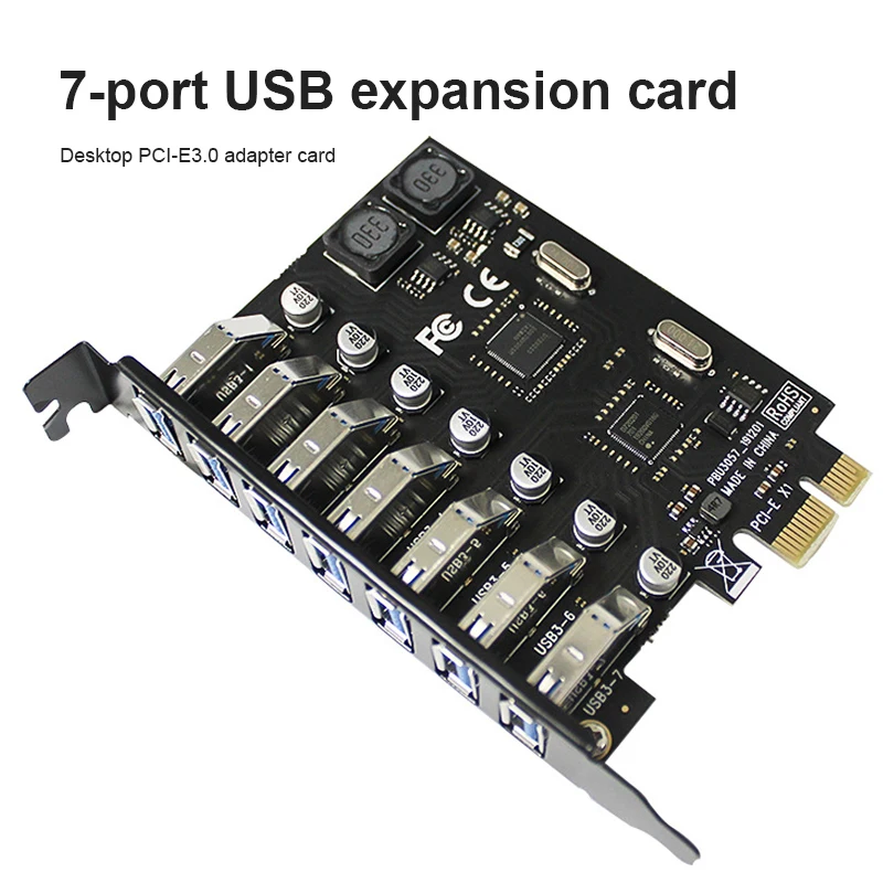

Плата расширения PCI Express PCIe для порта USB 3.Ie, адаптер SSU U3V04S, 4-портовый контроллер USB 3,0, высокоскоростная расчетка