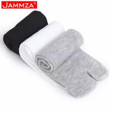 

3Pairs/Lot Japanese Style Tabi Toe Socks Cotton Men Women Bamboo Fiber Deodorant Breathable Separate Kimono Flip FlopTwo Fingers