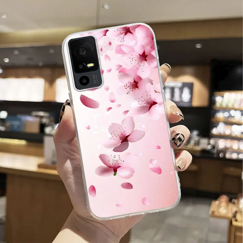 Luxury Transparent Silicone Shockproof Phone Case