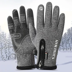 New Winter Gloves For Mens Waterproof Riding Ski Cold Heating Warm Mittens Unisex Touchscreen Non Slip Cycling Motorcycle Gloves
