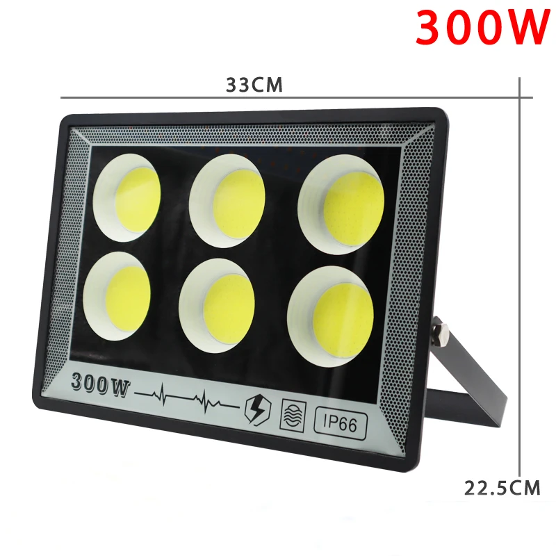 thumbnail image 1 of Foco LED de 50 W, 100 W, 200 W, 300 W, 400 W, 500 W, 220 V, foco IP65, resistente al agua, para exteriores, para jardín y calle, 1 of 5