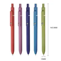 5 Color Gel Pen Set Soft Touch Quick Dry Smooth 5 Pcs Set Morandi Color Kit Student Writing Pens For Study Stationery Supplies 6
