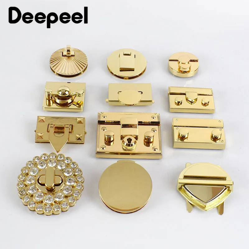 2 шт. Deepeel металлический кошелек застежка поворотный замок рессорный хомут набор