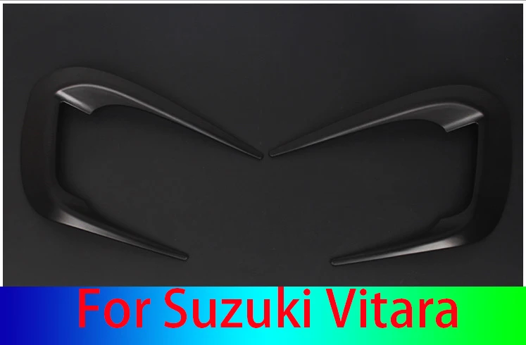 

ABS Engineering Plastics Driving Lights Fog Lights Decorative Frame Anti-scratch Car Accessories For Suzuki Vitara 2016-2019