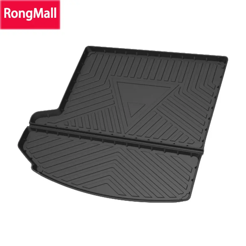 

Specialized For Cadillac XT6 2020 2021 Trunk Floor Mat Cargo Liner Car Waterproof Durable Pad TPO Protection Carpet Car Products