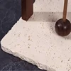 Huangdongshi Walnut Tissue Holder, Napkin Holder, Kitchen Upright Square Tissue Holder, Restaurant Desktop Tissue Storage Box 4