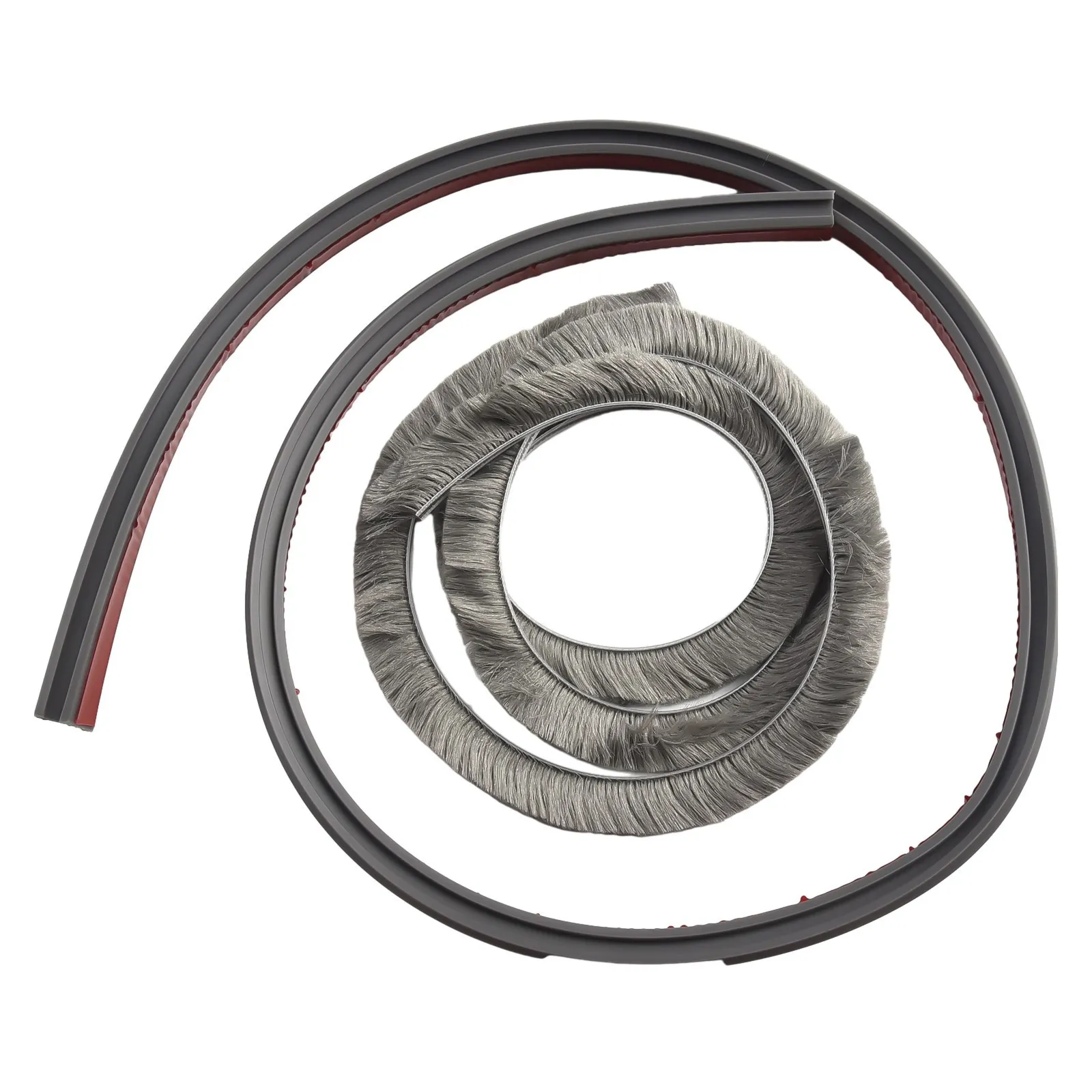 100CM Door Bottom Brush Seal Strip Dustproof Self Adhesive Bottom Door Sweep Window Weatherstrip Sealing Strips