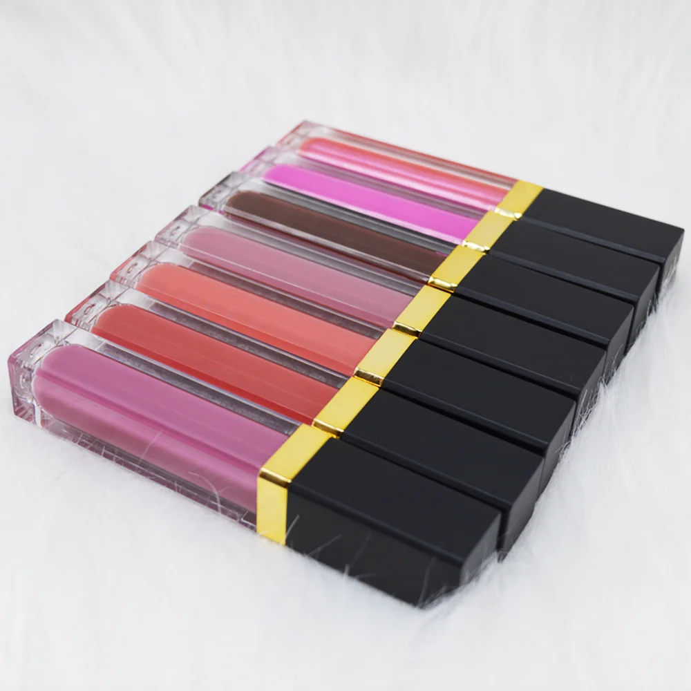 

41-color Non-stick Cup Matte Mirror Lipgloss Moisturizing and Long-lasting Makeup Setting Private Label Lip Glaze
