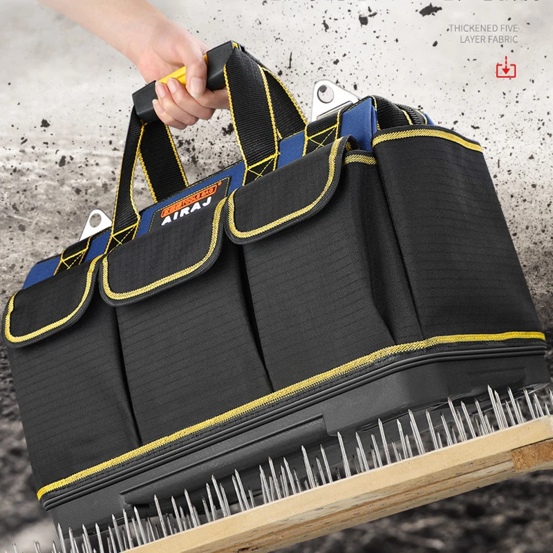 

Multipurpose Tools Bag Organizer Electricians Working Bags Waterproof Fishing Suitcases Professional Mounting Empty Tool Bag