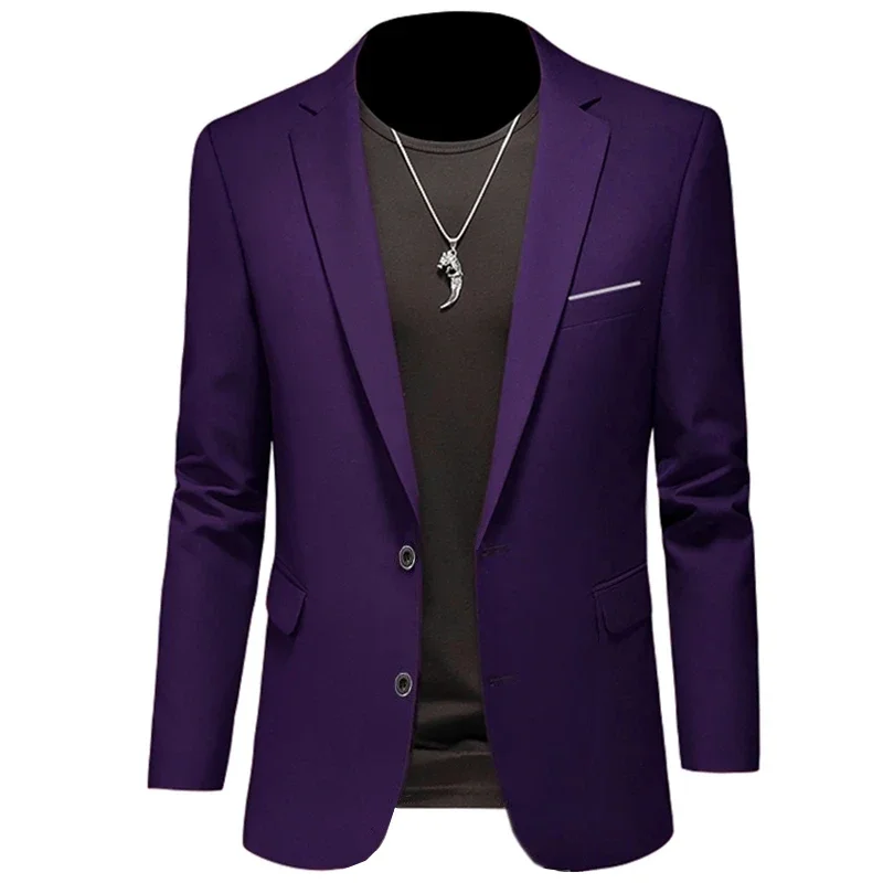 2 Button Purple