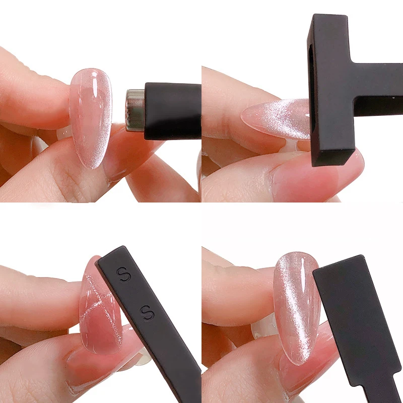 Cat Eye Nail Tool Magnetic Nail Art Tools Magnetic Nail Tools Nail Care Tools 5 In 1 Multifunctional Strong Cat Eye Magnet UV/LED Gel Nail Magnetic Stick For Manicure Art Design Special Tools