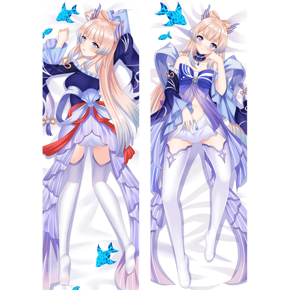 

50x180 см аниме Genshin Impact Sangonomiya Kokomi Dakimakura обнимающая наволочка в японском стиле Подушка постельное белье