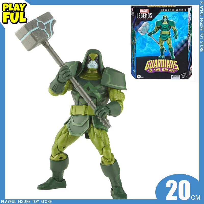 

20cm Anime Figure Marvel Legends Ronan the Accuser Exclusive Action Figure Statue Collection Ornament Model Doll Toy Gift