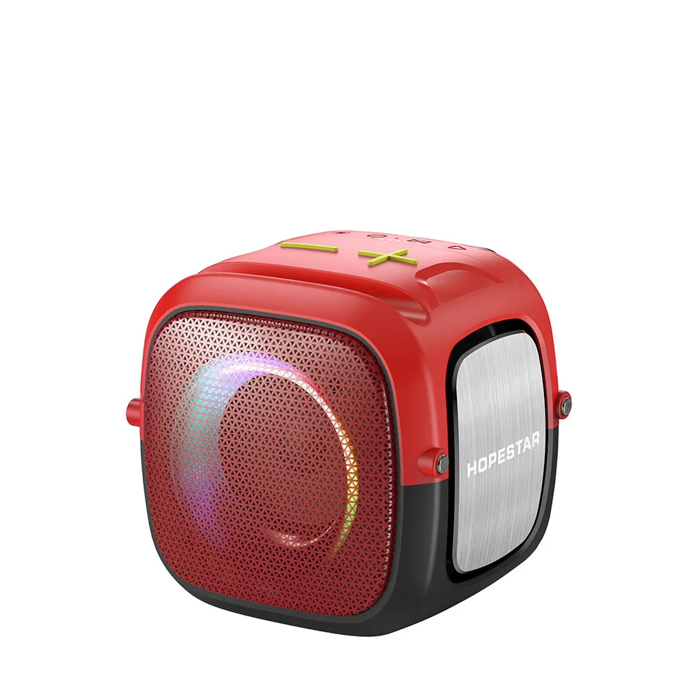 outdoor bluetooth speakers HOPESTAR Party One Outdoor High Power Subwoofer Mini Portable Bluetooth Speaker Support Mobile Phone Stand FM Game Waterproof record player with speakers Speakers