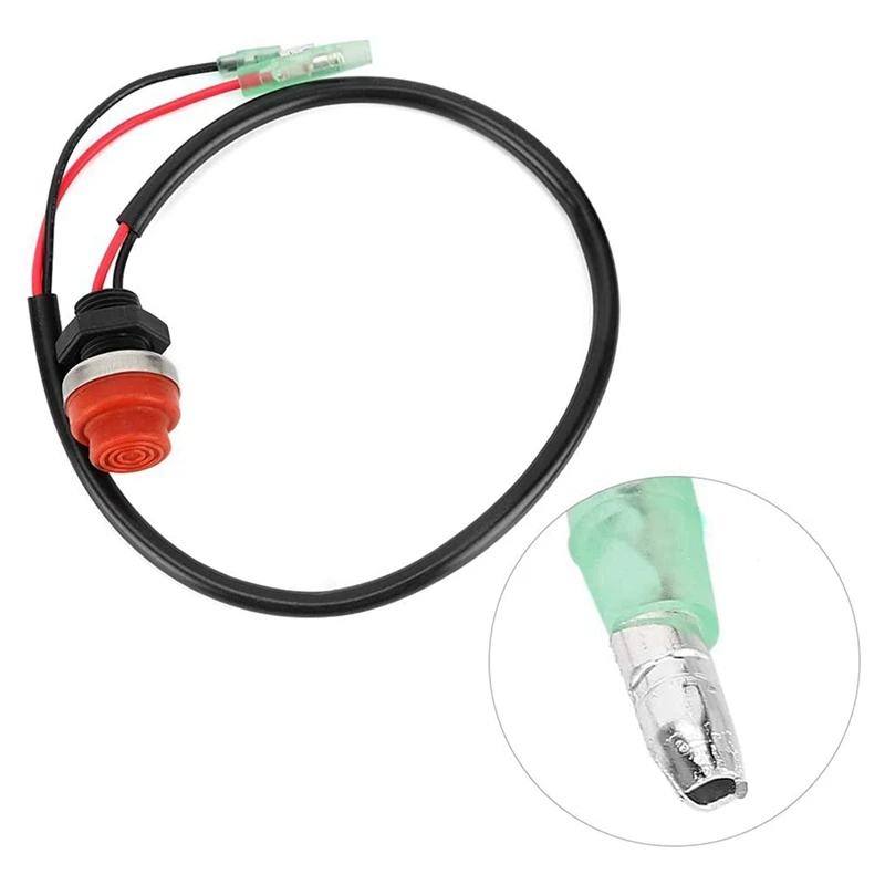 

10X Universal Boat Outboard Engine Motor Start Kill Switch Keyless Push Button , Applicable To All For Yamaha Ships
