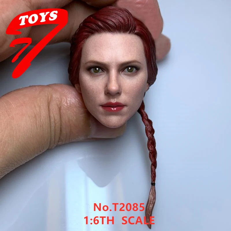 TTTOYS 1/6 Female Van Dyne Evangeline Lilly Scarlett Johansson Princess Leia Melissa Benoist Head Carved for 12'' Action Figure