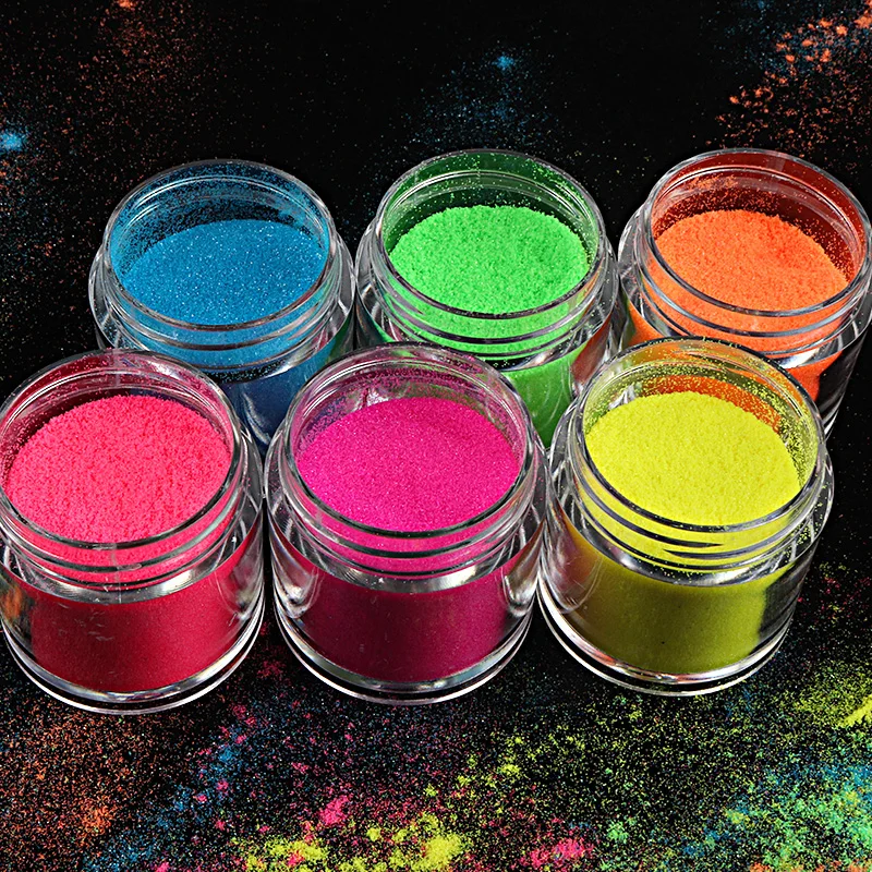 

10 ml Fluorescent Sugar Powder Glitter Pigment Epoxy Resin Filling Rainbow Summer Craft For Silicone Mold Filler DIY Accessories