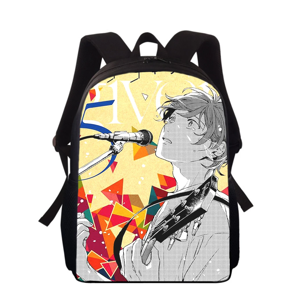 Given Anime 15” 3D Print Kids Backpack Primary School Bags for Boys Girls Back Pack Students School Book Bags