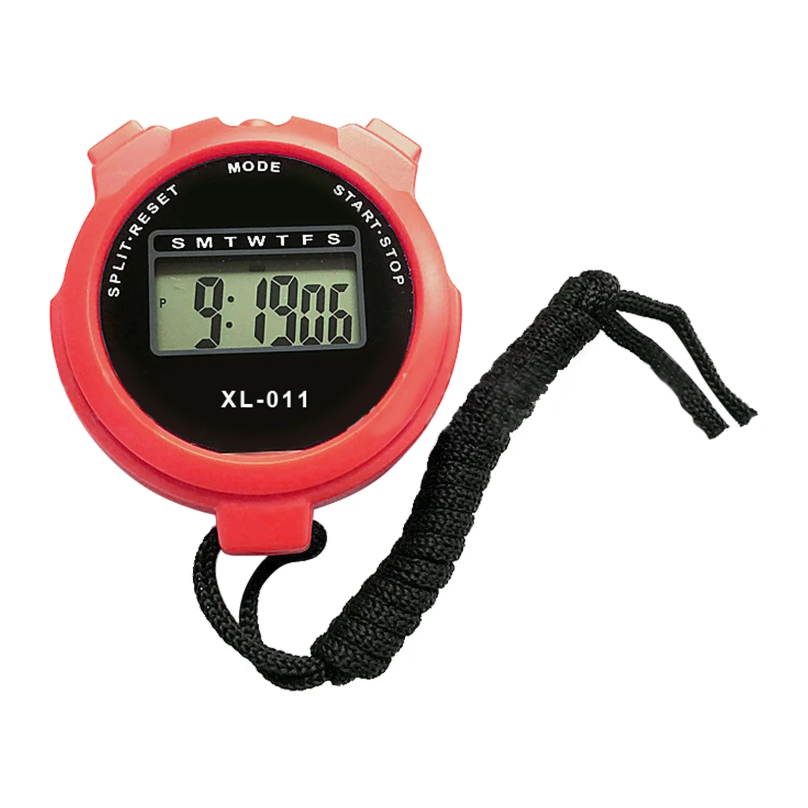 

Outdoor Digital Running Student Lap Stopwatch Referee Timer Split Display Sports Calendar Clock Alarm Training Fitness