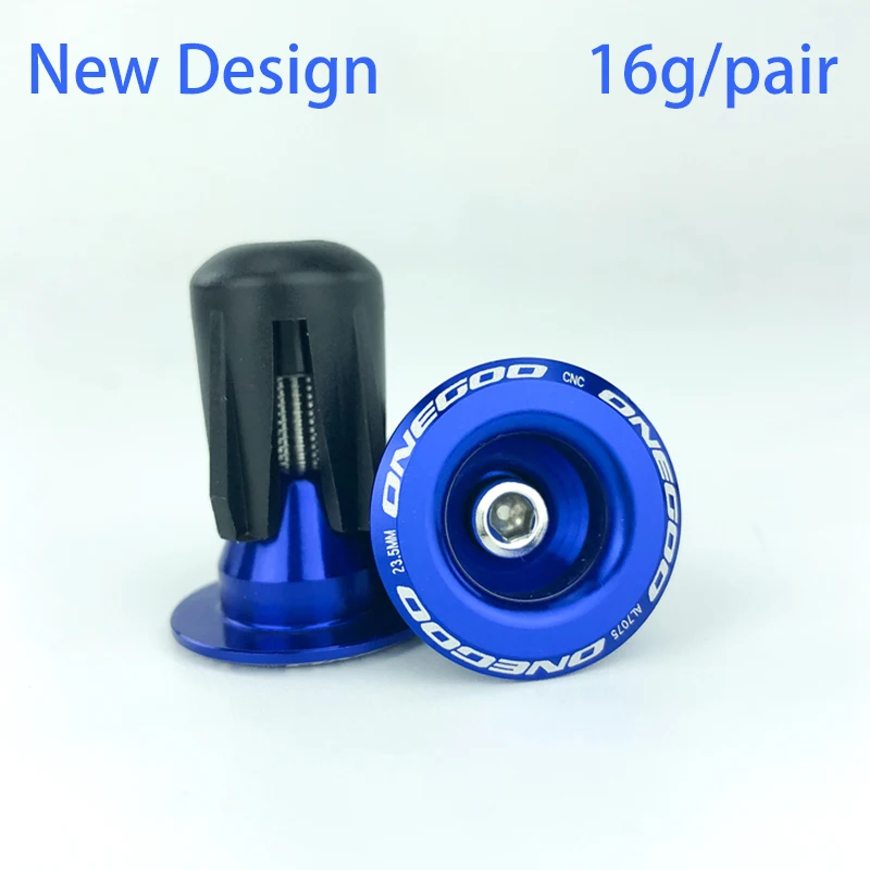 Gipsy ONEGOO Aluminium Alloy Bike Handlebar Grips with End Caps